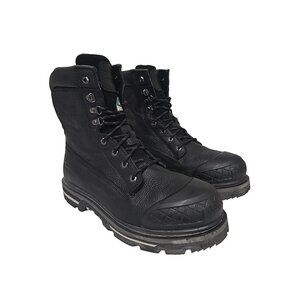 Dakota Men's 529 8" Steel Toe Steel Plate HD3 Waterproof Work Boot Black 12M